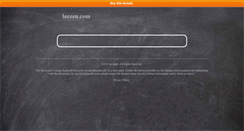 Desktop Screenshot of leezen.com